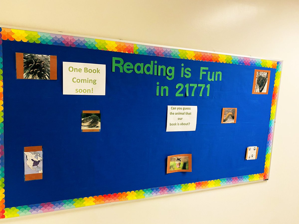 Introducing Reading is Fun this week! <a href="/MAECCPSK12/">Mount Airy Elementary School</a> Thanks to our wonderful PTO! #ccpsk12