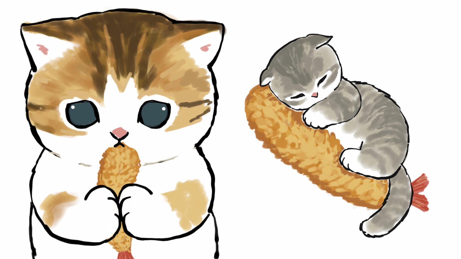 ぢゅの にゃんだらけa12 エビフライが好きすぎるにゃんこ ぢゅの にゃんだらけa12 エビフライが好きすぎるにゃんこ