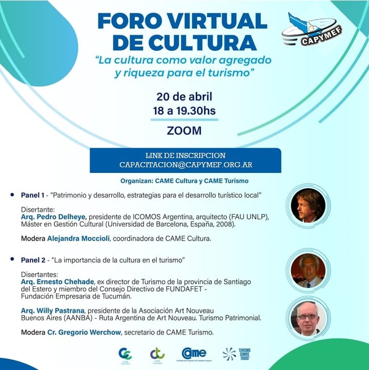 CAME - Confederación Argentina de la Mediana Empresa CAME Turismo Cámara CAPyMEF Ministerio de Turismo y Deportes Turismo Argentina Formosa Hermosa Formosa tu Ciudad Gobierno de Formosa Gildo Insfrán  #turismodenaturaleza #turismoreligioso #TurismoResponsable