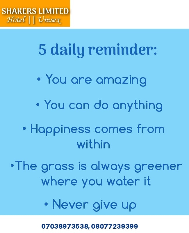 UnisexShakers's tweet photo. Never forget how important you are.

Let's welcome the new week with some positive energy💪😁

#MondayMotivation #Sacked https://t.co/H70AKEgQSY