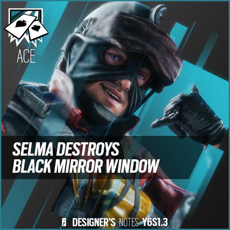 Rainbow6Game's tweet photo. In our latest Designer's Notes we discuss the balancing changes that we are testing out on the Test Server today.

🔥Shumikha Launcher &amp; DP27 Improvements
🕸416-C Ammo and Recoil Changes
♠SELMA Destroys Black Mirror Window
✅&amp; more 

Read the full blog: https://t.co/Q9m4xMXsaL