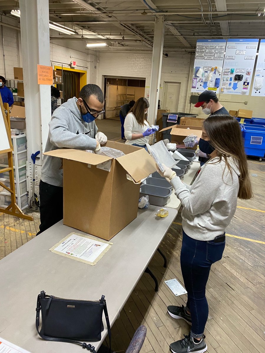 GallagherSharp's tweet image. Members of our firm were excited to once again volunteer in a @medwish sort this past weekend. This not-for-profit organization saves lives and the environment by repurposing discarded medical supplies and equipment to provide humanitarian aid to people in need. #MakeYourMark