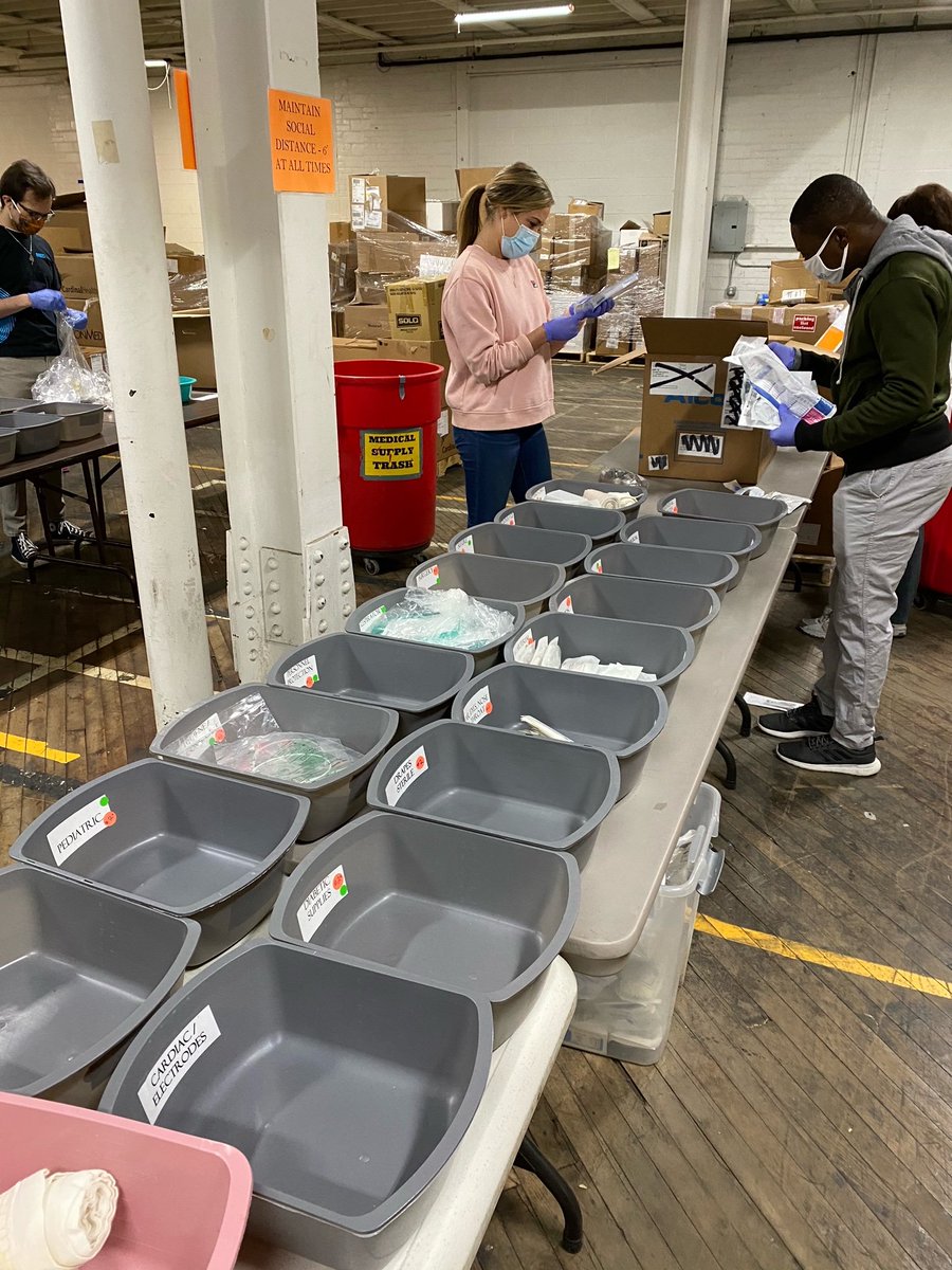 GallagherSharp's tweet image. Members of our firm were excited to once again volunteer in a @medwish sort this past weekend. This not-for-profit organization saves lives and the environment by repurposing discarded medical supplies and equipment to provide humanitarian aid to people in need. #MakeYourMark