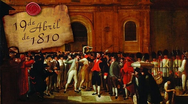 A 211 años de la Revolución del 19 de Abril de 1810, Venezuela mantiene firme su voluntad y decisión de no arrodillarse a ningún imperio. Seguiremos siendo una Patria Grande, Libre, Soberana e Independiente.
#AbrilDeFuegoPatrio