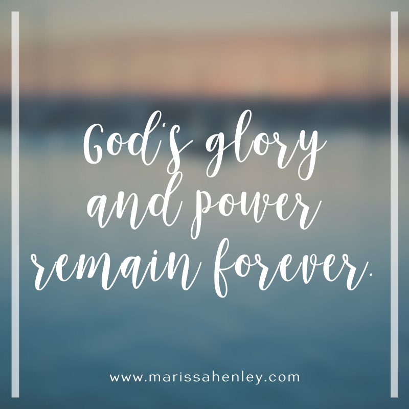 marissahenley's tweet photo. The Lord is the one Who will always remain. His power and glory will never fade. We are loved and redeemed by a glorious Creator who will never change and whose years have no end. 

#NoMatterWhatMonday from Psalm 102 --> https://t.co/wiZNnhfxjx https://t.co/7P4W7mEPpi