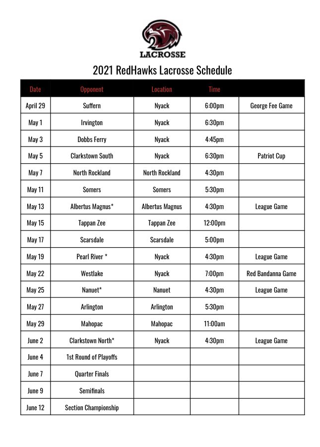 Nyack REDHAWKS Lacrosse🪶 (@nyackboyslax) on Twitter photo 