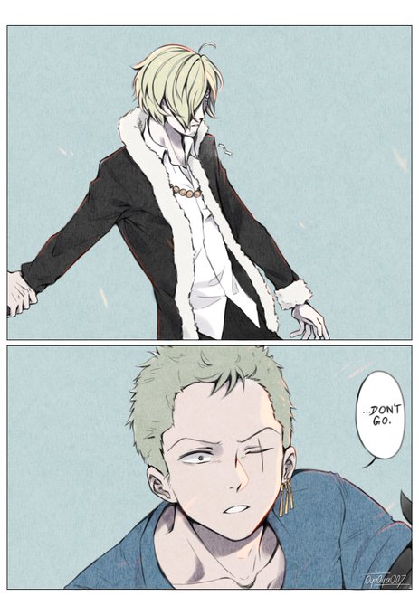 I should be studying....
Manga sauce: "Go for it Nakamura!"

#zosan #ゾロサン #ONEPIECE 