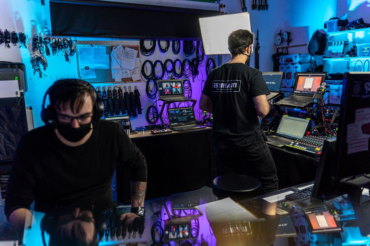 ReactSummit's tweet photo. We're very grateful to our video production partner @iStreamPL for their help with #ReactSummit Remote Edition. 

Check out their mission control 🚀 setup from last week! https://t.co/Dx9wuSC4qt