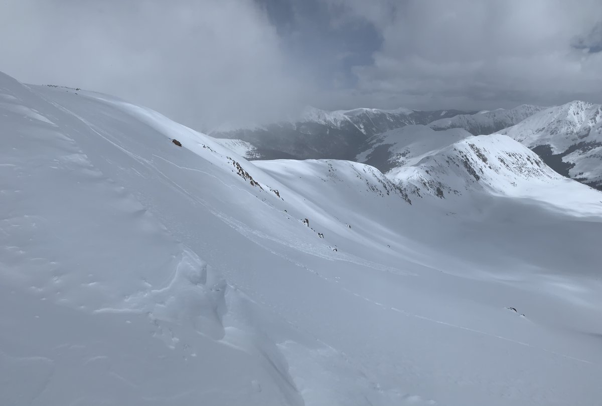 Avalanches are starting to break widely and can easily take you for a dangerous ride. Be careful if you are traveling above rocks, cliffs, or abrupt gullies where even a small avalanche can be dangerous.

Get the forecast: colorado.gov/avalanche