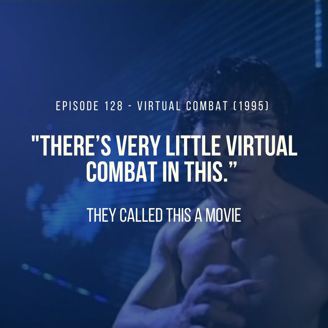 TCTAMPod's tweet photo. Don’t miss our latest episode of #TheyCalledThisaMovie, as we discuss the sci-fi film, #VirtualCombat, starring Don The Dragon Wilson.
MUSIC @dKatMusic
PROMOS
@ODParlayHour
@FromAfarPodcast
@GeekVibesNation #PodernFamily #PodNation #MoviePodSquad
https://t.co/mh9aYQCSrS https://t.co/oszsNuHYR4