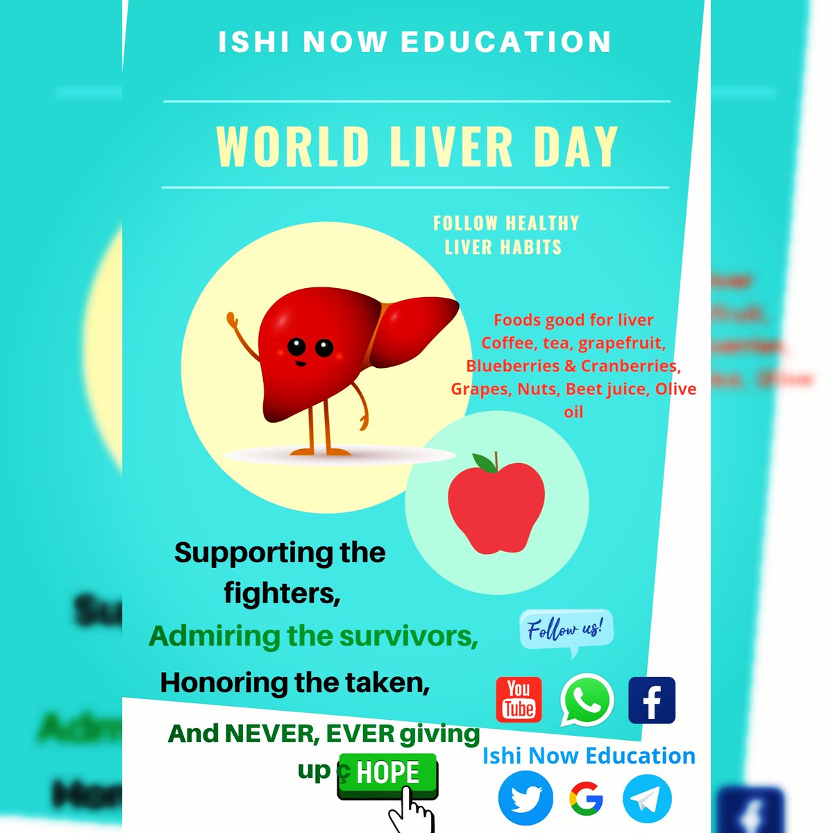 #worldliverday #worldliverday2021 #liver #liverhealth #liverhealthy #liverdetox #livercleanse #liverfood #liverhealing #livertransplant #liverrescue #health #healthyliving #healthylifestyle #healthyfood #healthy