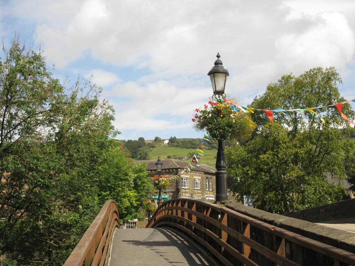  #AprilA2ZChallenge We often end up in  #Yorkshire during some part of our summer holiday adventures. These photos are from 2019. P is for Pateley Bridge #PateleyBridge  #TourDeYorkshire