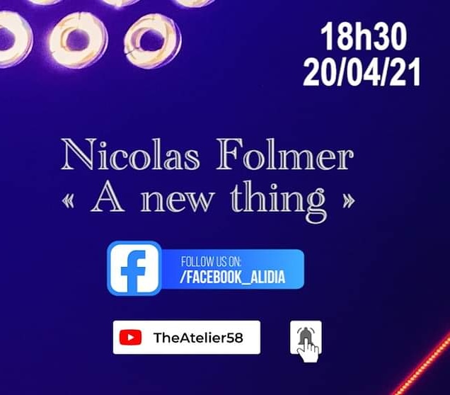 Demain, dès 18h, suivez mon concert en Livestream Facebook Alidia &amp; venez découvrir en avant-première mon nouveau projet A NEW THING... La promesse d'une transe électro-jazz ! Be there 💥