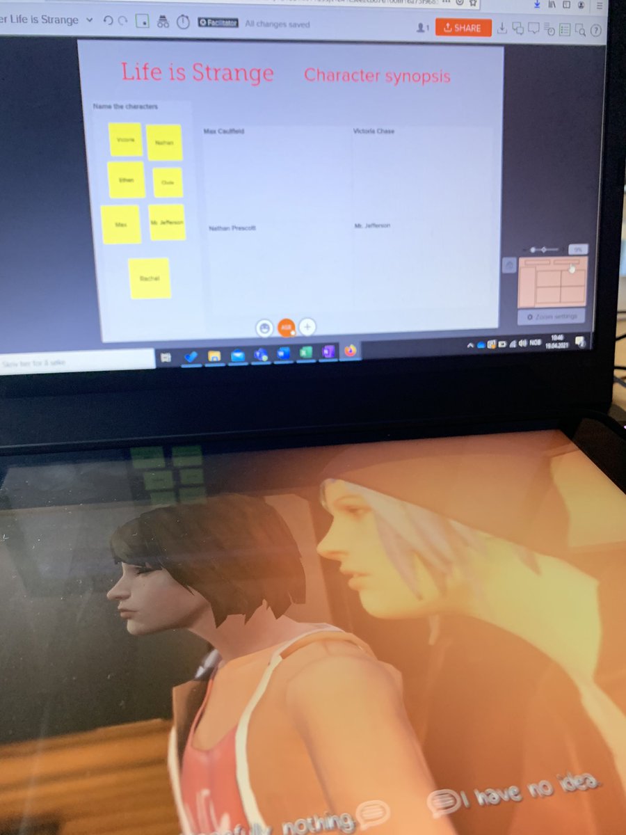 Spill. Spill er historie, #literacy og interaksjon. Det kan få frem følelser og ta opp vanskelige temaer. Spill isolert sett er underholdning. Spill satt i sammenheng med didaktikk og pedagogikk er læring. #LifeisStrange