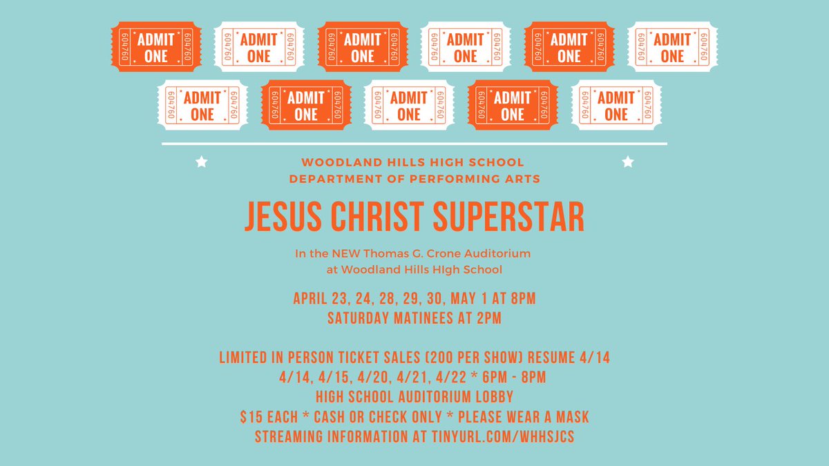 WHHSMusical's tweet photo. @GKAwards are only awarding Best Lead &amp; Supporting Actor and Actress this year.  Congratulations to Desmon Jackson (Pilate) &amp; Dennis Thompson (Herod), who have both been nominated for Best Supporting Actor!  Catch everyone on stage this week and next! https://t.co/WfEud5Xzf1