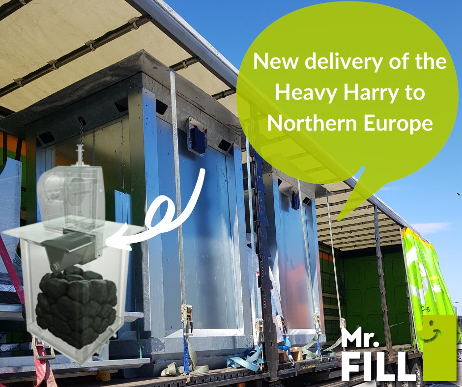 mrfill_'s tweet image. The Heavy Harry, Mr. Fill’s underground compactor, is on his way to Northern Europe to make the cities even more smarter. Mr Fill and partner Namdal together strive for a cleaner world in Northern Europe.

#smartcity #smartwastesolutions #smartwaste #smartdata #data #wastenomore