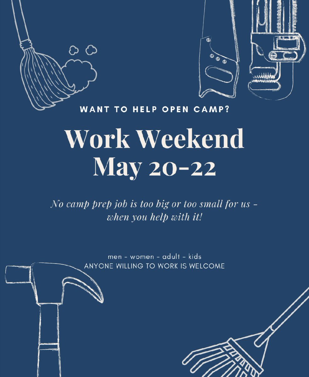 PHCAMN's tweet photo. Work Weekend is coming up fast! https://t.co/SNhbTulwm0 https://t.co/a9TWgHja6w