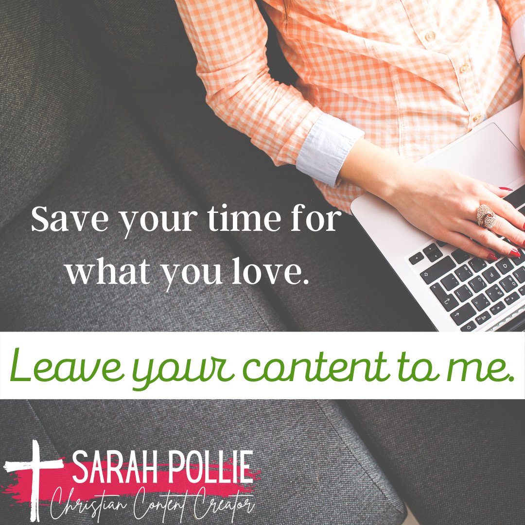 Writers gon’ write.
Creators gon’ create.

Social media, Pinterest, websites….so many details! 

Which parts do you wish you could hand over to me?

You do the writing.
I’ll do the content creating.

Win-win!
#contentcreation #faithinhim