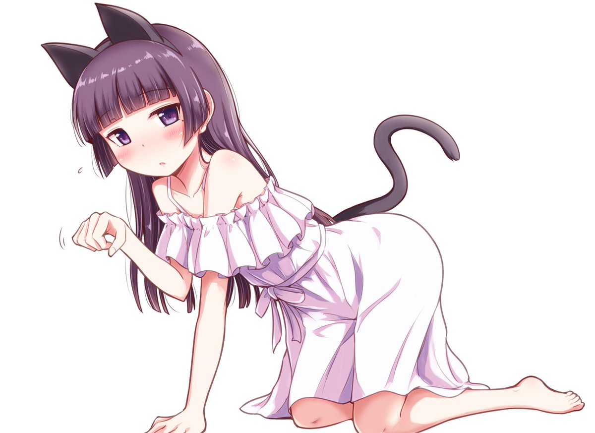 それではまた明日に 生誕祭は始まったばかりだ 俺妹 黒猫 五更瑠璃 高槻暁のイラスト それではまた明日に 生誕祭は始まったばかりだ 俺妹 黒猫 五更瑠璃 高槻暁のイラスト
