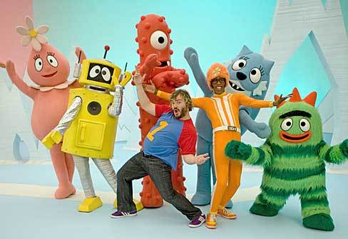 Jack Black, Wife Tanya And Children Samuel And Thomas Attend Yo Gabba  Gabba! Live! There's A Party In My City! Event