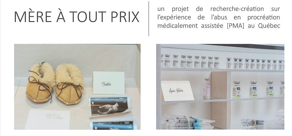 Chaire McConnell-UdeM en Recherche-Création (@chairematernite) on Twitter photo The McConnell-UdeM Research-Creation Chair on the Reappropriation of Maternity is currently seeking participants for the project “Mère à tout prix” by the artist Heidi Barkun chairematernite.ca/heidi-barkun/
#ART #maternity #HeidiBarkun #researchcreation
<a href="/VarditRavitsky/">Vardit Ravitsky</a> <a href="/fjlapointe/">François-J. Lapointe</a> The McConnell-UdeM Research-Creation Chair on the Reappropriation of Maternity is currently seeking participants for the project “Mère à tout prix” by the artist Heidi Barkun chairematernite.ca/heidi-barkun/
#ART #maternity #HeidiBarkun #researchcreation
<a href="/VarditRavitsky/">Vardit Ravitsky</a> <a href="/fjlapointe/">François-J. Lapointe</a>