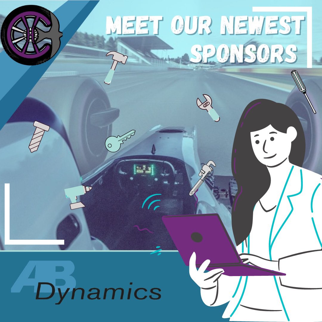 CHSwift_'s tweet image. We are extremely proud to announce our newest sponsors @ABDynamics 🤝 

Abdynamics are one of the world’s leading specialists in automotive test systems, working with all of the biggest names within the car industry; head over to our Instagram for more! 🏎💨