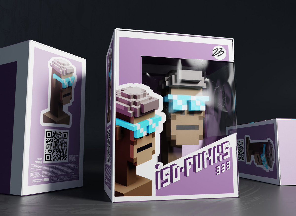 isopunks's tweet image. Congrats to our first collector @JimmyDuda3 on buying Iso-Punk #023! 🐵♥️

#NFTs #NFT  #nftart #nftcollector