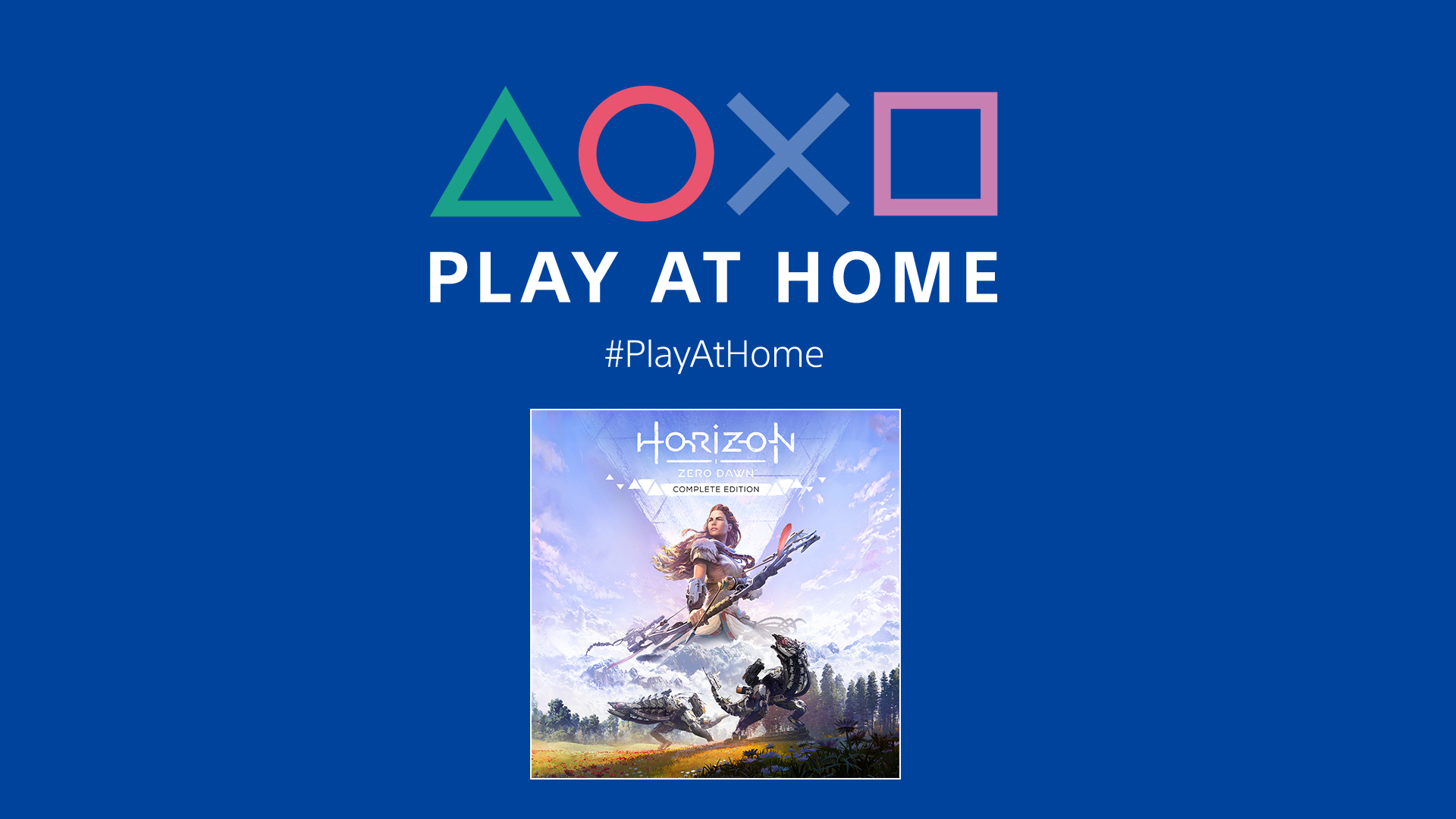 Play at Home 2021 Gives 10 Free Games, Includes Horizon Zero Dawn