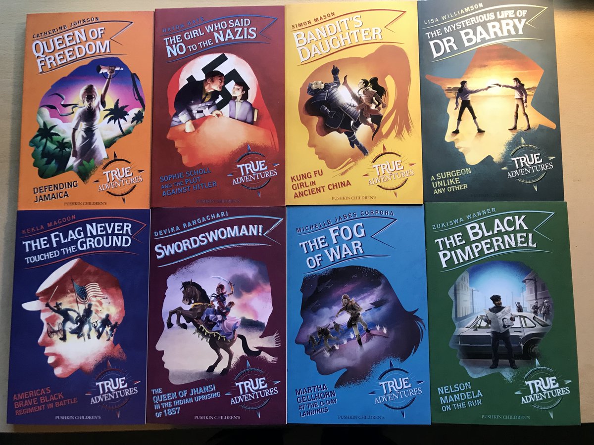 Congratulations to Pushkin Press and all the authors (including, ahem, myself) on the True Adventures series, now eight thrilling - and educational - titles strong.