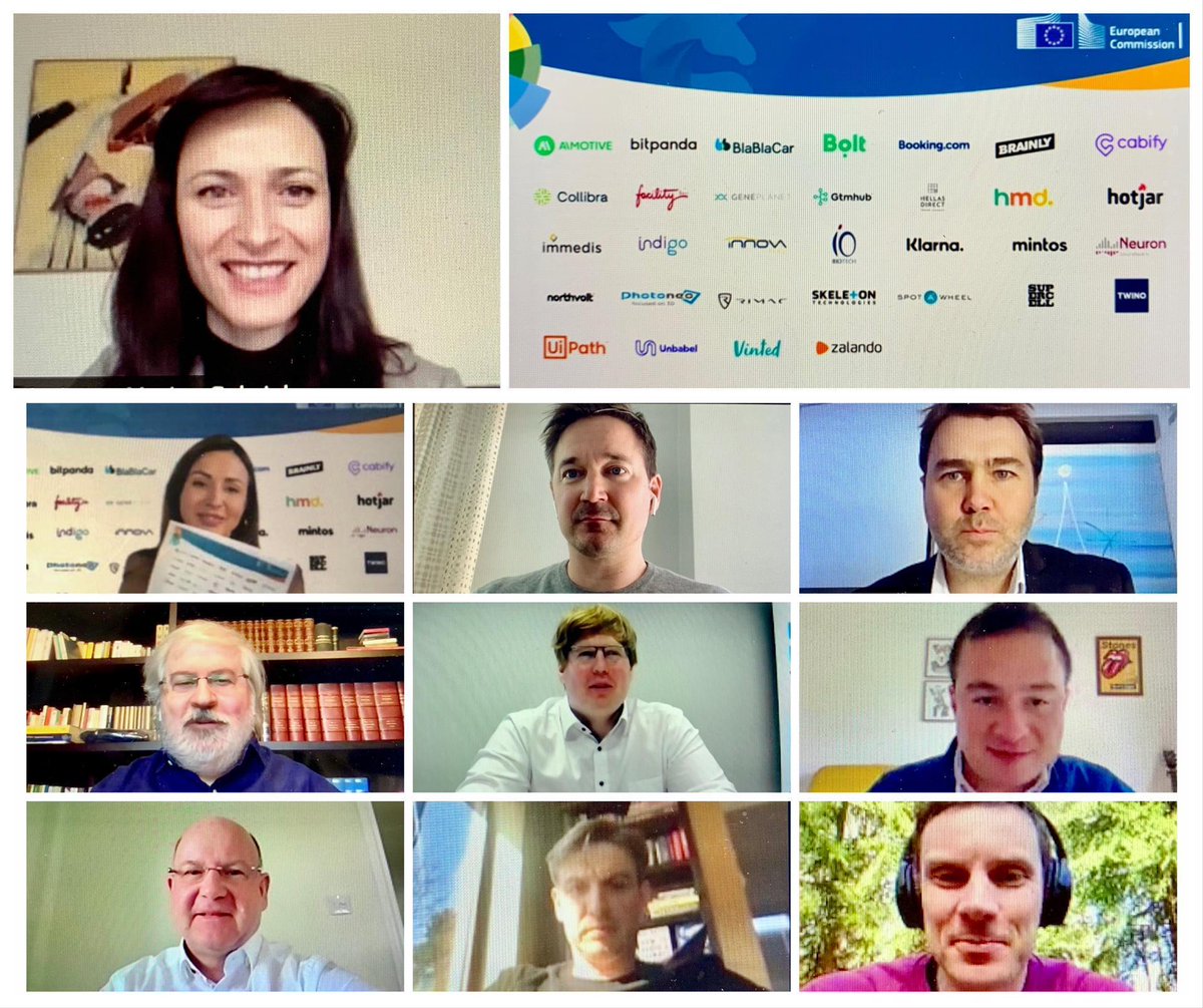 GabrielMariya's tweet photo. Thanks #unicorn 🦄 CEOs & founders for your report. We will carefully analyse your proposals.
With your help we can build a strong #innovation 💡#ecosystem in 🇪🇺 & make the #EU more #sustainable & #green. 🌿
Looking forward to our long-term collaboration! https://t.co/ORvJ5j11R8