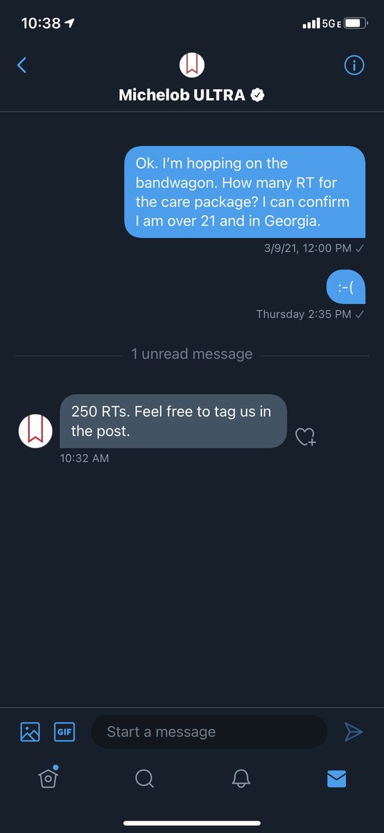 Y’all help a brother out <a href="/MichelobULTRA/">Michelob ULTRA</a>