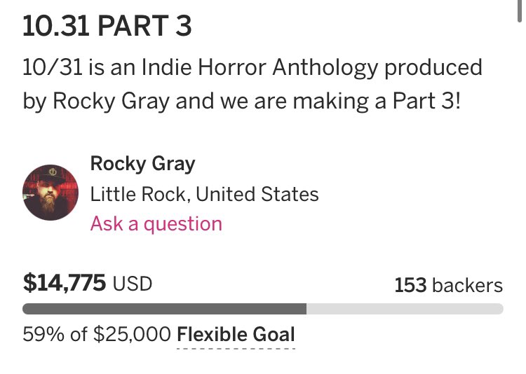 The 10/31 Part 3 Pre-Order closed late last night and we’re so grateful to all of you who’ve made this possible! From the entire cast, crew, and team: THANK YOU! 🎃