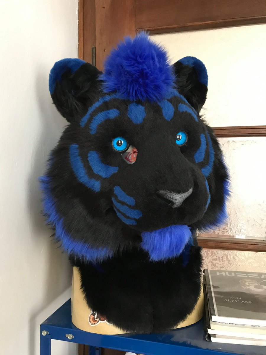TharoCZ's tweet photo. Progress of a new fursuit by @WMW66Costumes https://t.co/HxmOnXcuEO