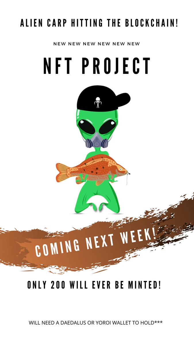 Alien Carp NFT-project tweet media