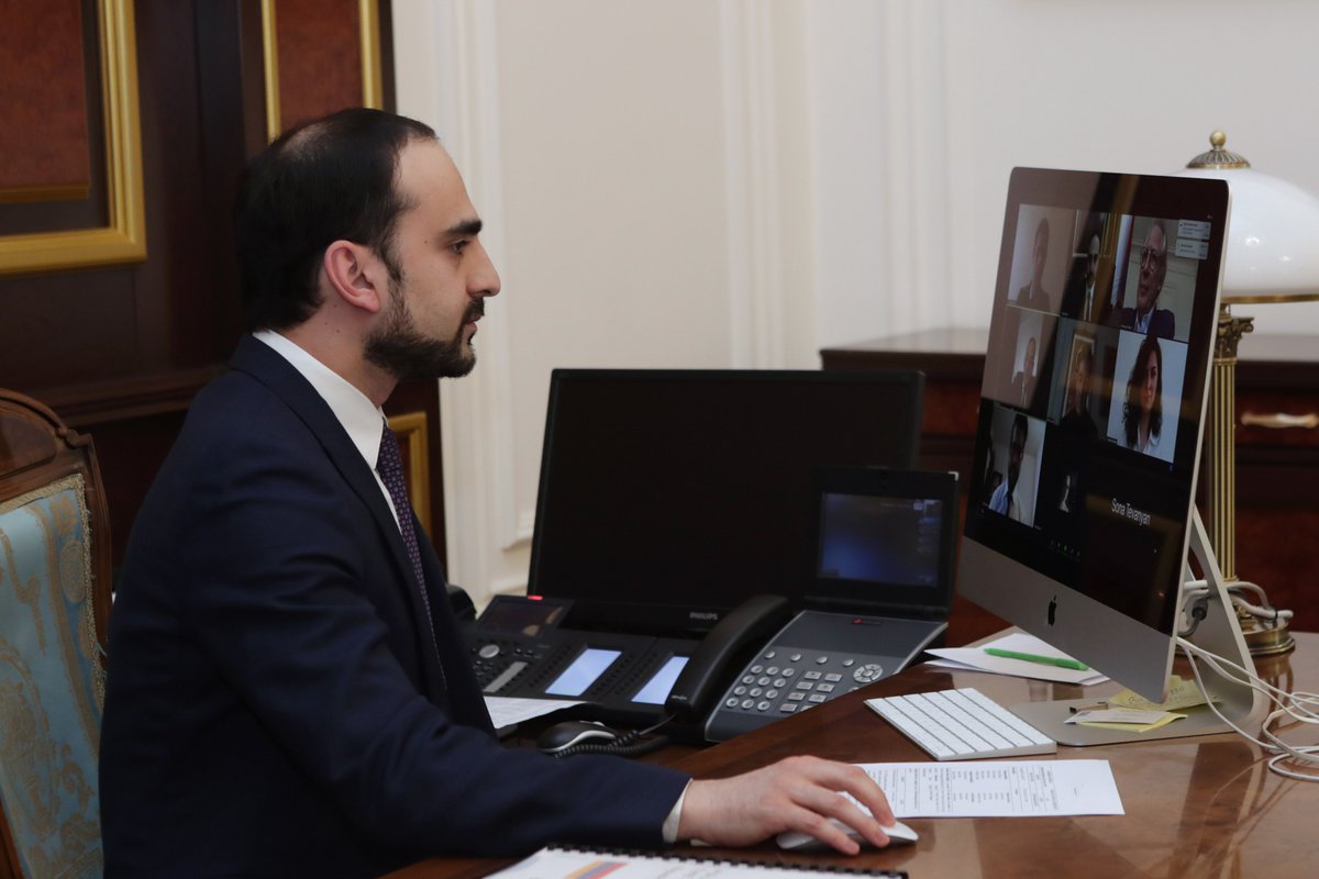 Joined #ANIF online board meeting together with #French former PM @Villepin and #Italian banker and entrepreneur in the #financial sector Isidoro Lucciola. Discussed the results of ANIF’s activities, defined new directions and #projects, confirmed 2019-2020 #audit report.