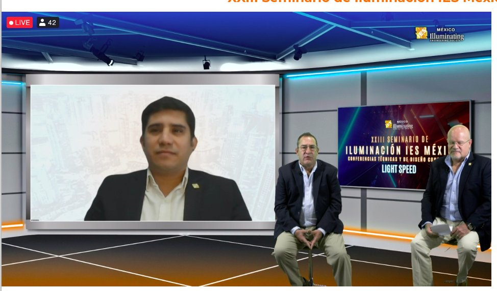 Comienza el #SeminarioIES en un atractivo foro virtual con un mensaje de Javier Villaseñor, Vice presidente IES Ciudad de México, Federico Suarez, Presidente IES Ciudad de México y Cesar Medrano, Presidente IES Monterrey  #LightSpeed <a href="/IESseccionmexic/">IES secc mexico</a>