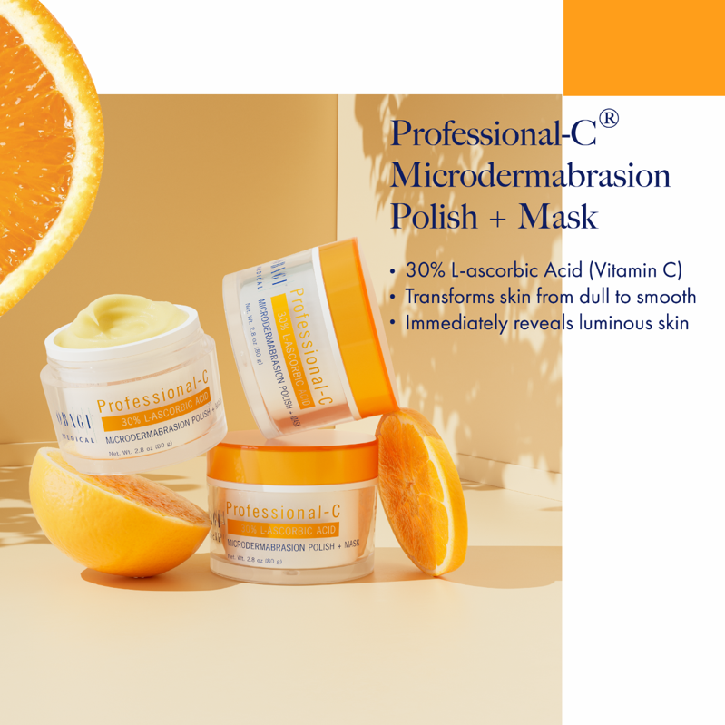 Obagi's tweet image. 🧖‍♀️An at-home facial mask!

Transform your skin from dull to smooth and immediately reveal luminous skin with our Professional-C® Microdermabrasion Polish + Mask!