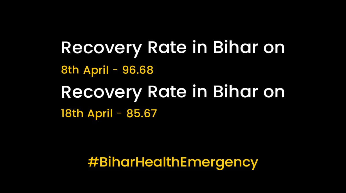 i_m_adi27's tweet photo. मर रहा है बिहार,
अब तो जाग जाइये नीतीश कुमार।
#BiharHealthEmergency 

@NitishKumar @Jduonline @narendramodi @AmitShah 
@theapnabihar https://t.co/V1Kbk1tzk7
