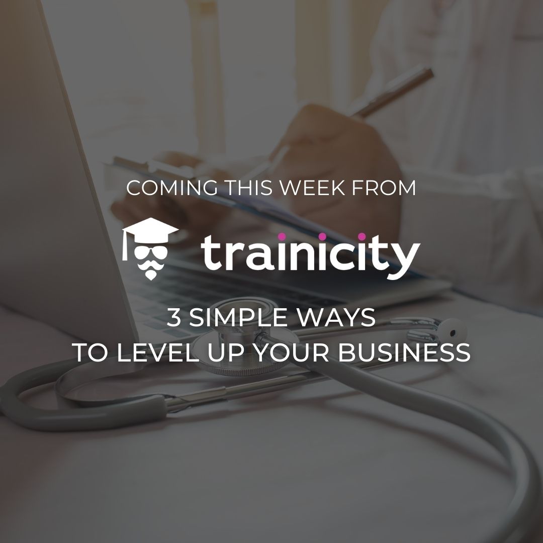 trainicity's tweet image. This week, we want to give you our top 5 tangibles for leveling up your business.

Stay tuned Tuesday-Thursday for a daily tip to help your company flourish!

#trainicity #levelupyourbusiness #customonlinetrainingdesign #elearning #businesstips