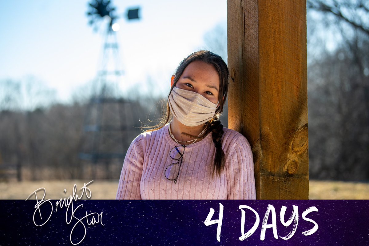 We’re FOUR DAYS away and we just can’t wait. Make sure to get your Bright Star ticket today! #MUSKETShinesBright