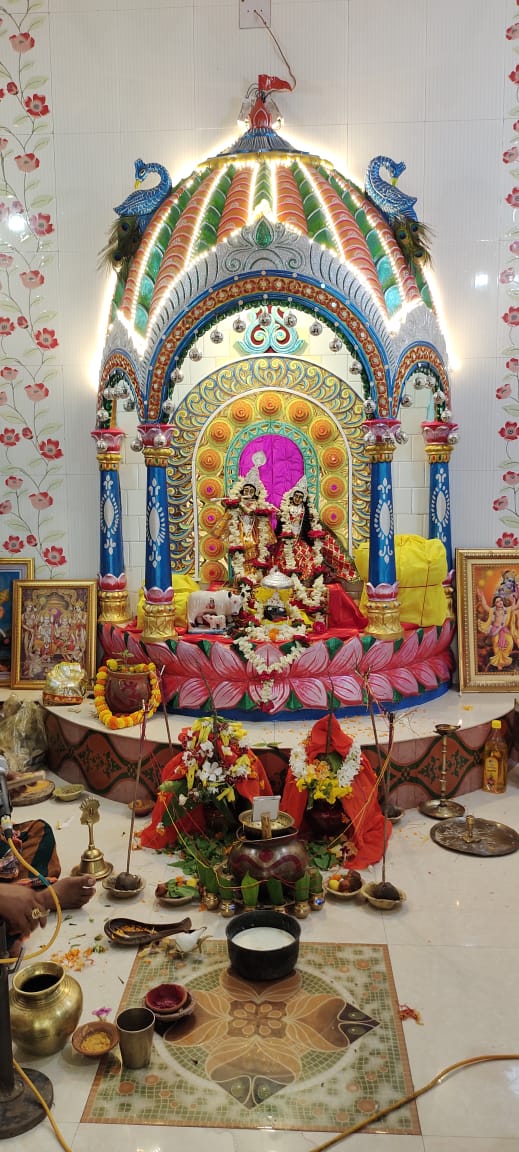 manaskumardutta's tweet image. ଆଜି ବାଲେଶ୍ୱର ସହରର ମାଣିଖମ୍ବ ଠାରେ ଆୟୋଜିତ ହରିସଭା ମଣ୍ଡପର ଚୈତ୍ର ପୂଜନରେ ଯୋଗଦାନ କରି କୋରନା ମହାମାରୀରୁ ସମସ୍ତଙ୍କୁ ରକ୍ଷା କରିବା ପାଇଁ ପ୍ରଭୁଙ୍କ ପାଖରେ ପ୍ରାର୍ଥନା କରିଲି ।

#SocialFunction