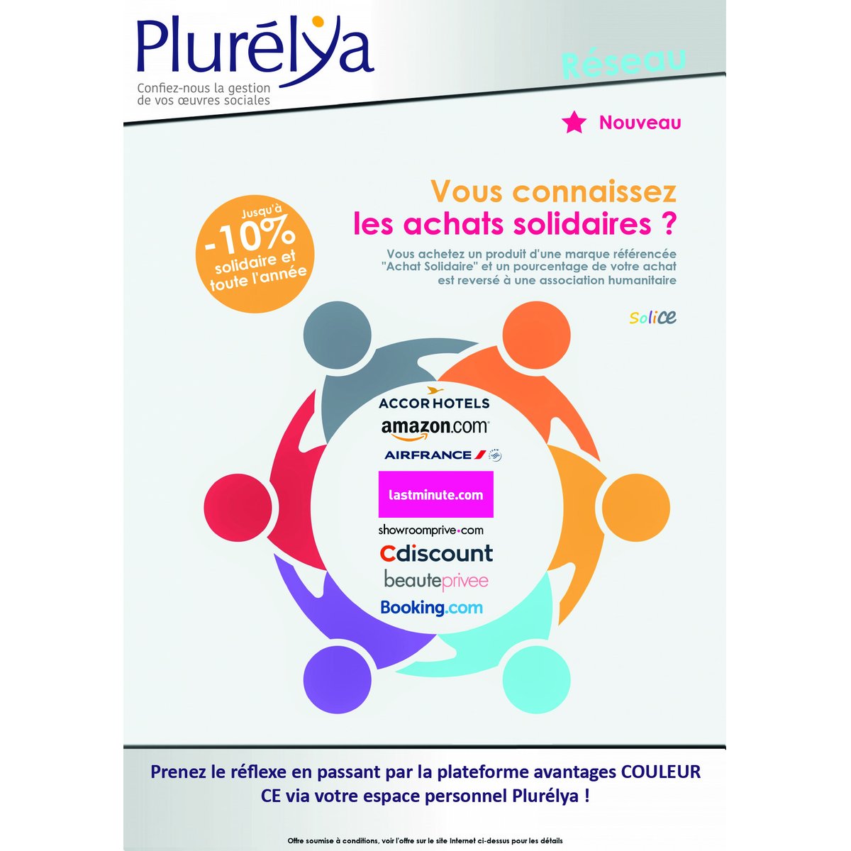plurelya's tweet photo. [Information] Les achats solidaires, vous connaissez ?

Vous achetez un produit d’une marque référencée « Achat Solidaire » et un pourcentage de votre achat est reversé à une association humanitaire. https://t.co/V7iFtZXTSf