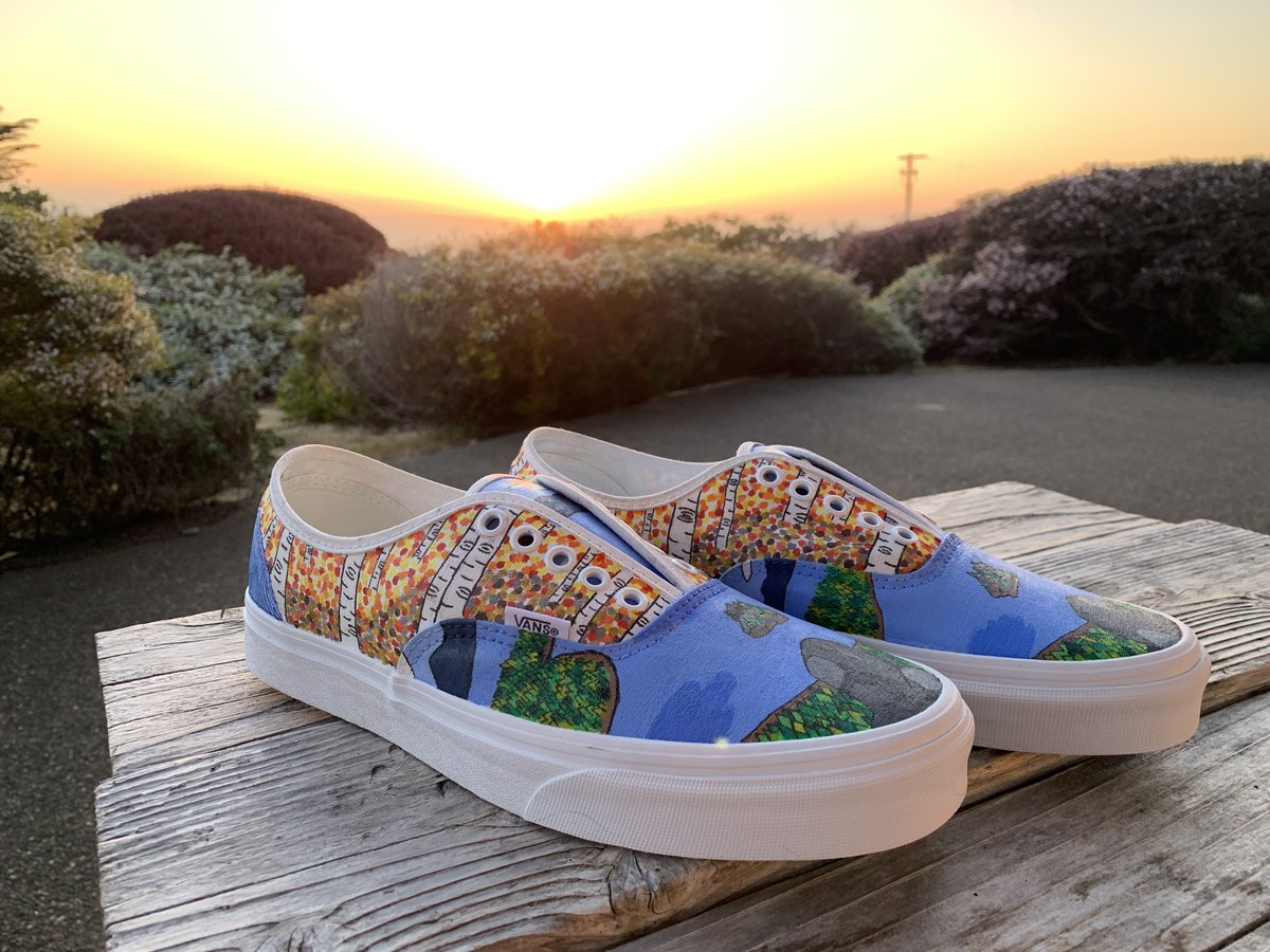 These are Scott Yamaoka's Vans Shoe Contest submission. These are stunning. I could not be more proud of Scott. Planning, refining and execution came together perfectly!