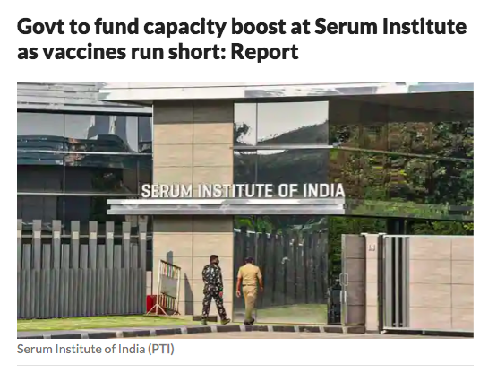 AshokChavan1958's tweet photo. We applaud the Modi govt for setting its ego aside and accepting two more suggestions by Shri @RahulGandhi and the Congress party.
Opening vaccinations for all adults &amp; more money to vaccine producers.
This will go a long way in mending their mistakes.

https://t.co/EUJQa3BjEH https://t.co/QpsUfOK57Y