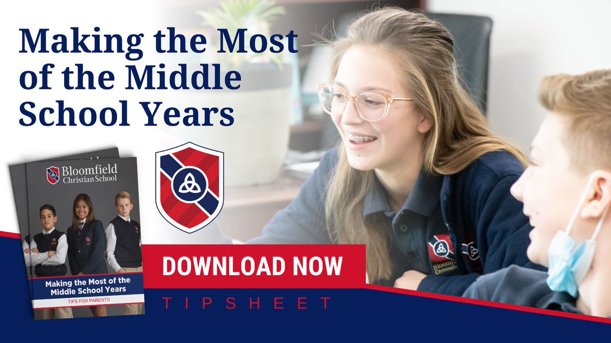 Download our free tipsheet, Making the Most of the Middle School Years: Tips for Parents, to receive tips from BCS on how to navigate this transition with your child. Learn more!
 
hubs.ly/H0L8KX70