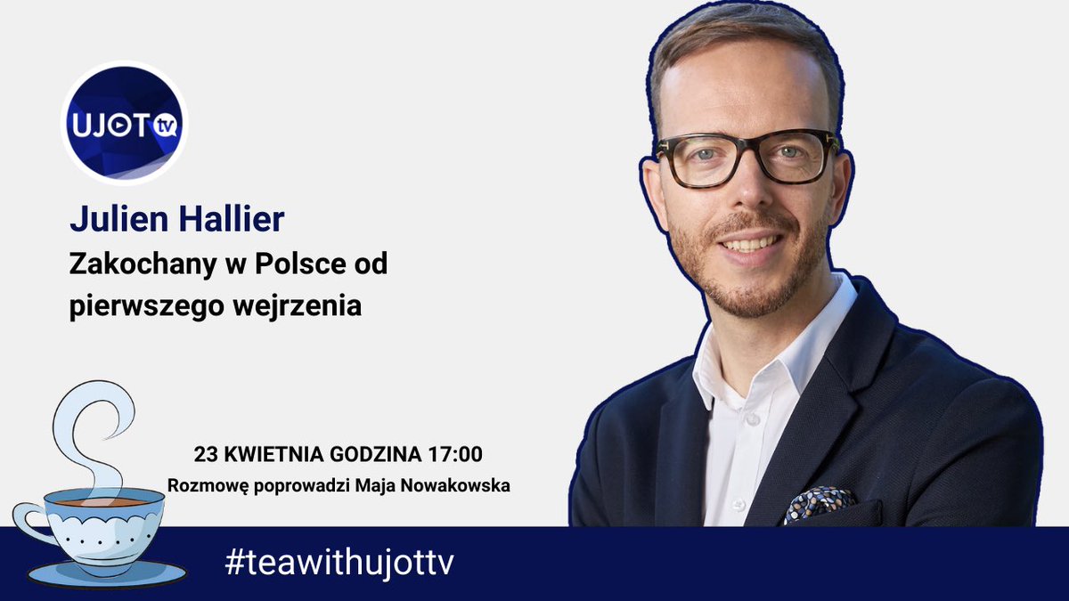 W czym Kraków jest lepszy od Paryża? Jaka przyszłość czeka branżę turystyczną po pandemii?

Tego i wiele więcej dowiecie się już ten w piątek o godzinie 17 w programie #TeaWithUJOTTV 👀 Porozmawiamy z <a href="/JulienHallier/">Julien Hallier</a> - Francuzem który od 18 lat mieszka w Polsce 🇫🇷🇵🇱

#live #rt #uj