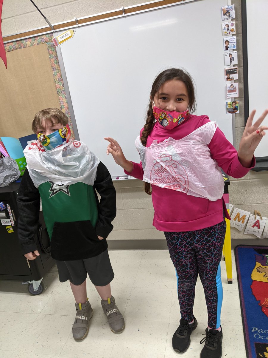 Our students were inspired! Repurposing plastic bags to kick off our Earth Day week. <a href="/1GoliadSAISD/">Goliad Elementary </a> <a href="/KlepacShannon/">Shannon Klepac</a> <a href="/judyknight47/">Judy Knight, Ph. D.</a> <a href="/ABishop_21/">Ashley Bishop</a>
