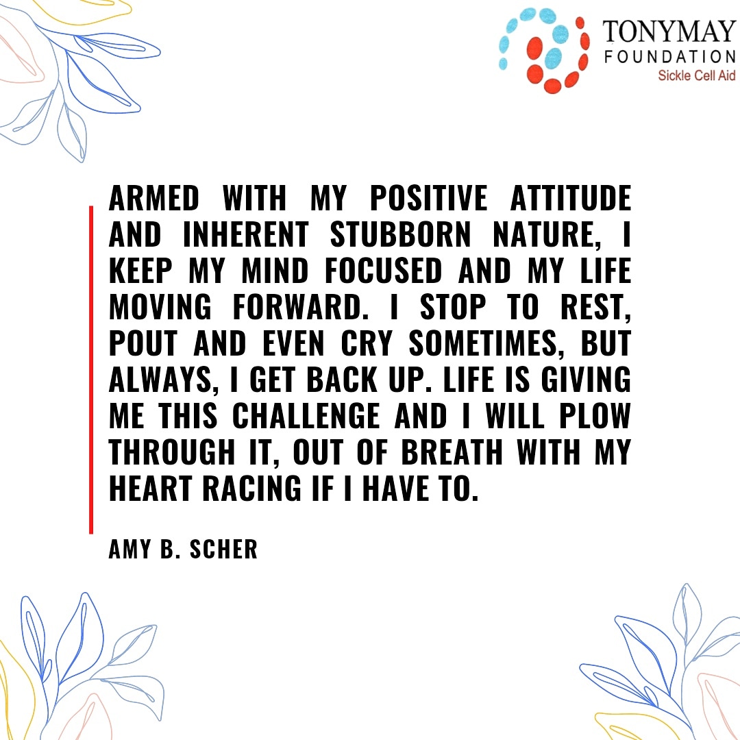 TonyMayF's tweet photo. Whether you personally live with sickle-cell disorder or you're a caregiver to someone who does, please keep pushing through the tough times, you're a warrior 💪. Have a crisis-free week ahead.
#mondaymotivation #tonymayfoundation #sicklecellawareness #warriorsnotworriers https://t.co/E0bNbptHIk