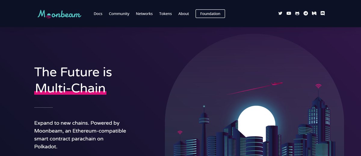 (7/11)What other blockchain partners do they have?They are partnered with  @MoonbeamNetwork (Polkadot integration),  @Smartcredit (Collateral/DeFi) &  @UTU_trust (Oracles) $GLMR  $RIVER  $UTU  #SmartCredit