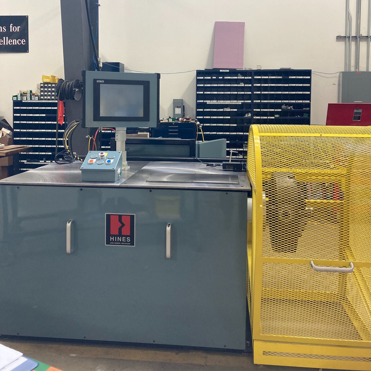 HinesBalancing's tweet photo. Need a 1,000 lb impeller balanced? Hines can balance that. Shown is a HO 1000 manual balancing machine specifically designed to accommodate large impellers.

#pumps #impeller #balancing #machine https://t.co/OPmprs5mSr